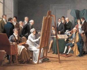 Studio Scene by Marie-Gabrielle Capet