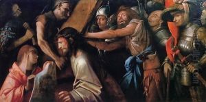 Road to Calvary with Veronica's Veil by Cariani