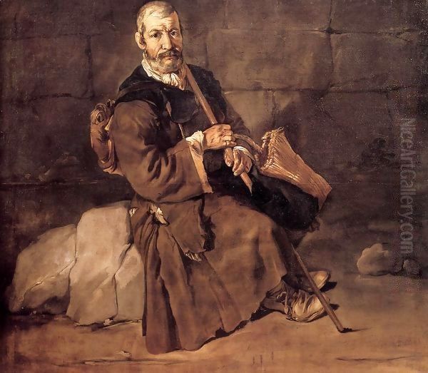 Beggar Resting - view 1