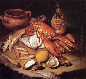 Still-Life by Giacomo Ceruti (Il Pitocchetto)