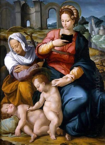 Virgin and Child with St Elizabeth and the Infant Baptist - view 1