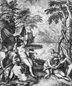 Diana and Callisto by Cornelis Cort