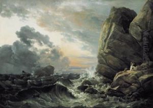 Morning after a Stormy Night by Johan Christian Clausen Dahl