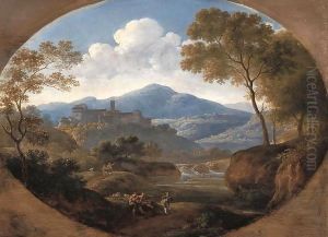 Grottaferrata near Rome by Georg Maximilian Johann Von Dillis