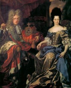 Elector Palatine Johann Wilhelm von Pfalz-Neuburg and Anna Maria Luisa de' Medic Elector Palatine Johann Wilhelm von Pfalz-Neuburg and Anna Maria Luisa de' Medic