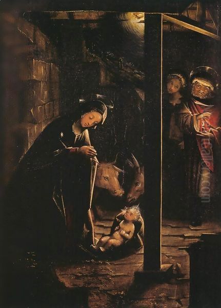 Nativity in Nocturnal Light - view 1
