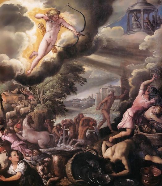 Apollo and Poseidon Punishing Troy - view 1