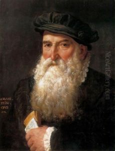 Portrait of Giovan Angelo Annoni by Giovanni Ambrogio Figino