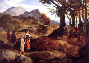 Ideal Landscape near Rocca Canterana by Carl Philipp Fohr