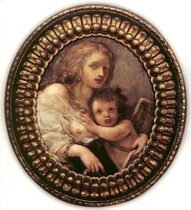 Venus and Cupid by Baldassarre Franceschini