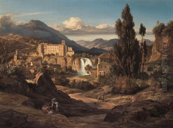 The Liris Waterfalls near Isola di Sora - view 1