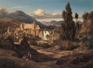 The Liris Waterfalls near Isola di Sora