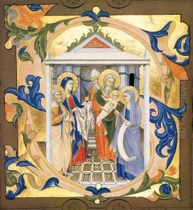 Gradual from Santa Maria degli Angeli (Folio 32v) 2 by Don Silvestro Dei Gherarducci