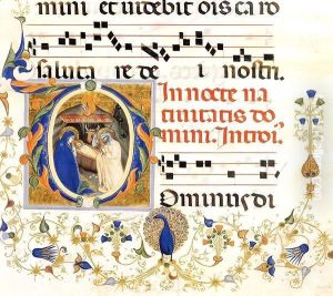 Gradual 1 for San Michele a Murano (Folio 32) by Don Silvestro Dei Gherarducci