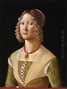 Portrait of Selvaggia Sassetti by Davide Ghirlandaio