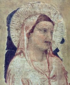 Virgin Mourning by Giotto Di Bondone