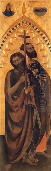 Ognissanti Polyptych lateral panel 3 - view 1