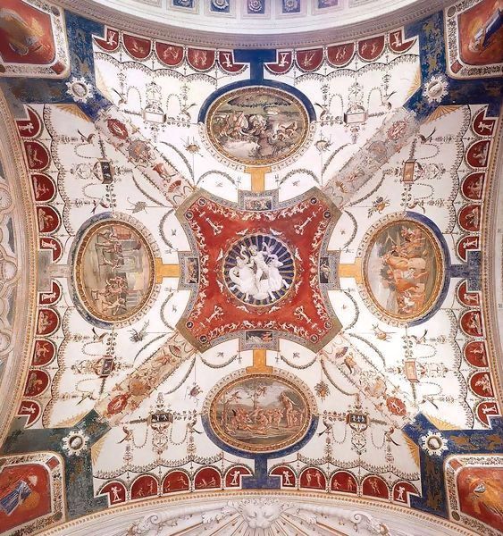 Decoration of the Garden Loggia (detail) - view 1