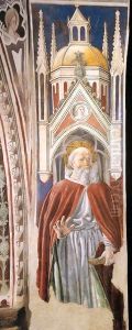 St Ambrose by Giovanni Di Piamonte