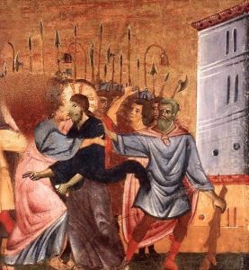 Kiss of Judas by Guido Da Siena