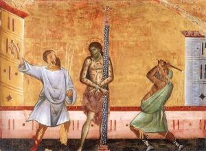 Flagellation by Guido Da Siena