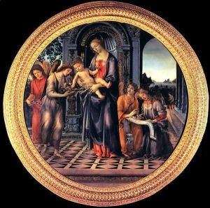 Virgin and Child with Angels by Filippino Lippi