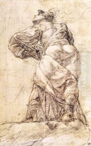 Study of a Prophet by Giovan Paolo Lomazzo