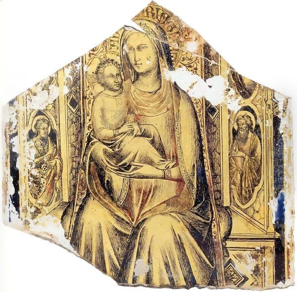 Virgin and Child Enthroned with Sts John the Baptist and John the Evangelist - view 1