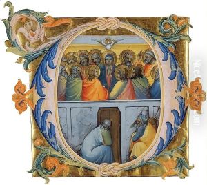 Antiphonary (Cod. Cor. 1, folio 111v) by Lorenzo Monaco