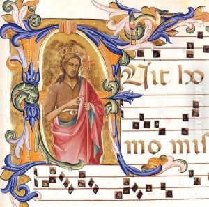 Antiphonary (Cod. Cor. 8, folio 102) by Lorenzo Monaco