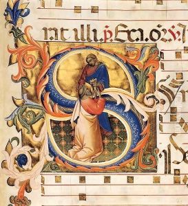 Antiphonary (Cod. Cor. 8, folio 134) by Lorenzo Monaco