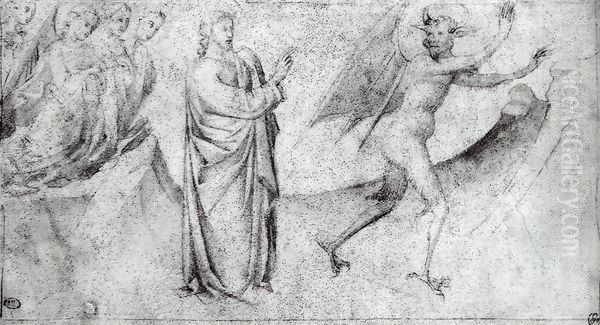 The Temptation of Christ - view 1