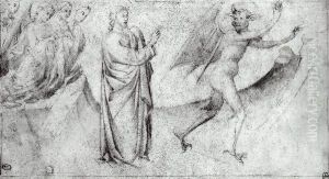 The Temptation of Christ by Lorenzo Monaco