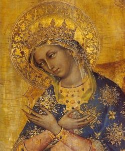 Lion Polyptych (detail) by Lorenzo Veneziano