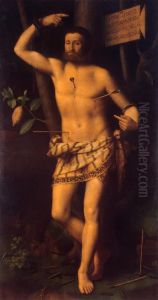 St Sebastian by Bernardino Luini