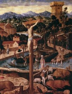 St Jerome in the Desert (detail) by Giovanni Mansueti