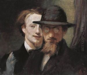 Double Portrait of Marees and Lenbach