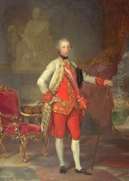 Portrait of Emperor Joseph II by Anton von Maron
