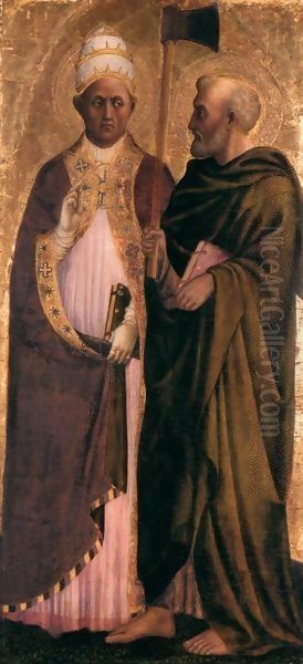 Pope Gregory the Great () and St Matthias - view 1