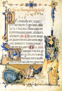 Codex of St George (Folio 85r) by Master of the Codex of St. George