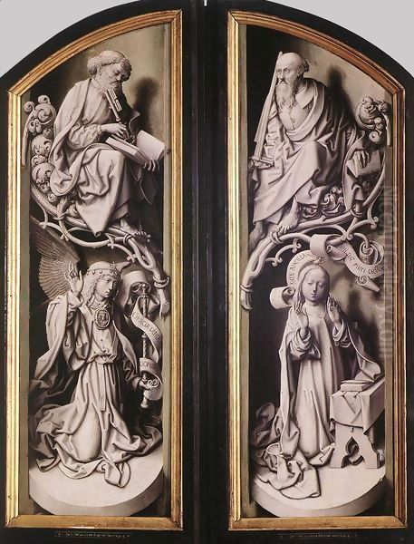 Crucifixion Altarpiece (exterior of the wings) - view 1