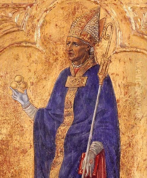 St Nicholas of Bari (detail) - view 1