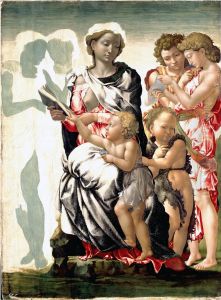 Virgin and Child with St John and Angels
