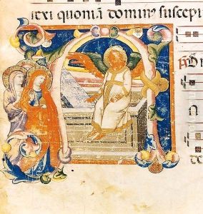 Antiphonary (Folio 152r) by Italian Miniaturist