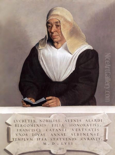 Abbess Lucrezia Agliardi Vertova - view 1