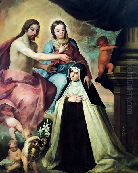Vision of St Maria Magdalena di Pazzi - view 1