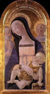 Madonna and Child between St Jerome and St Bernardino of Siena