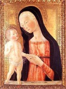 Madonna with the Child by Neroccio (Bartolommeo) De' Landi