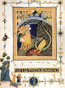 Laudario of the Compagnia di Sant'Agnese 5 by Pacino di Bonaguida