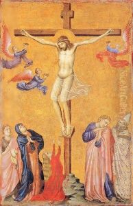 Right wing of a diptych by Pacino di Bonaguida